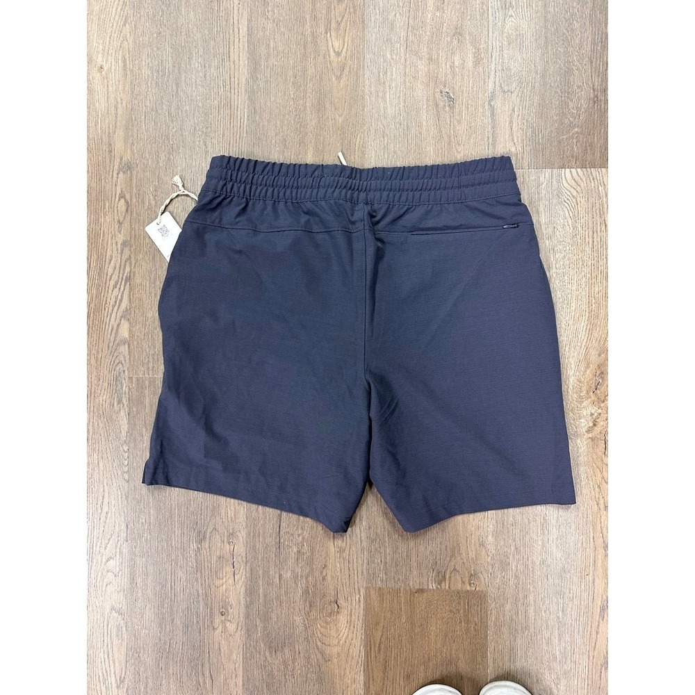 UpWest Go All-Around Shorts Mens Medium Navy Blue Elastic Waist Drawstring NEW - Picture 5 of 7